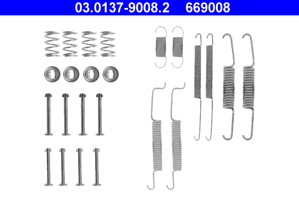Accessory Kit, brake shoes (03.0137-9008.2)
