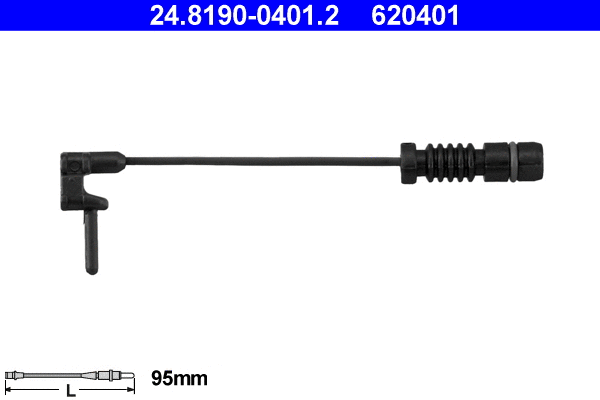 Warning Contact, brake pad wear (24.8190-0401.2)