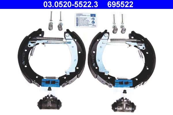 Brake Shoe Set (03.0520-5522.3)