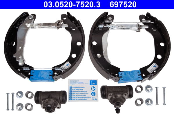 Brake Shoe Set (03.0520-7520.3)