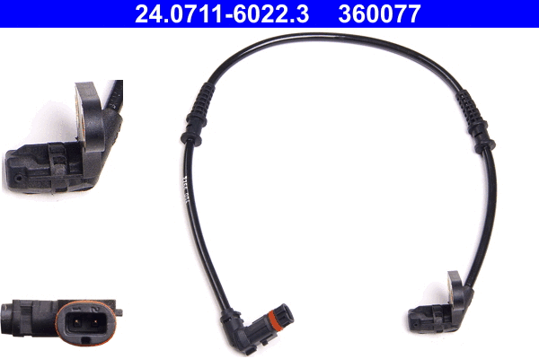 Sensor, wheel speed (24.0711-6022.3)