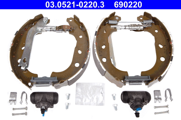 Brake Shoe Set (03.0521-0220.3)