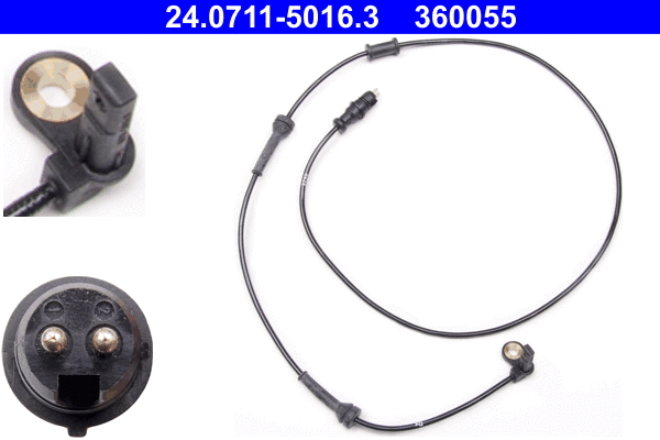Sensor, wheel speed (24.0711-5016.3)