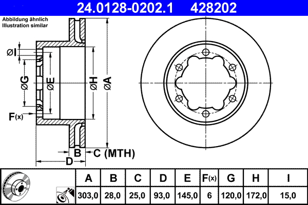 Brake Disc (24.0128-0202.1)