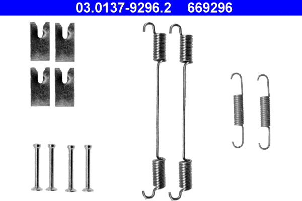 Accessory Kit, brake shoes (03.0137-9296.2)