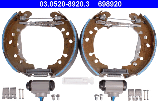 Brake Shoe Set (03.0520-8920.3)