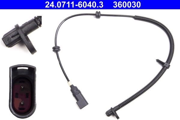 Sensor, wheel speed (24.0711-6040.3)