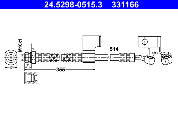 Brake Hose (24.5298-0515.3)