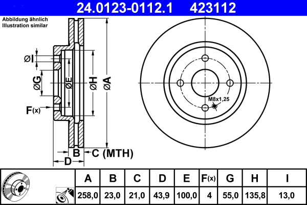 Brake Disc (24.0123-0112.1)