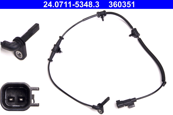 Sensor, wheel speed (24.0711-5348.3)