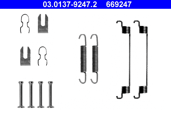 Accessory Kit, brake shoes (03.0137-9247.2)