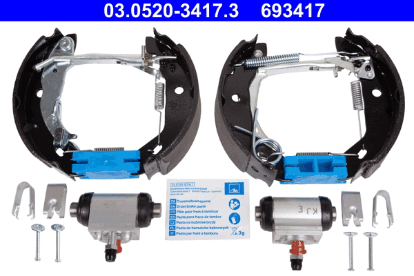Brake Shoe Set (03.0520-3417.3)