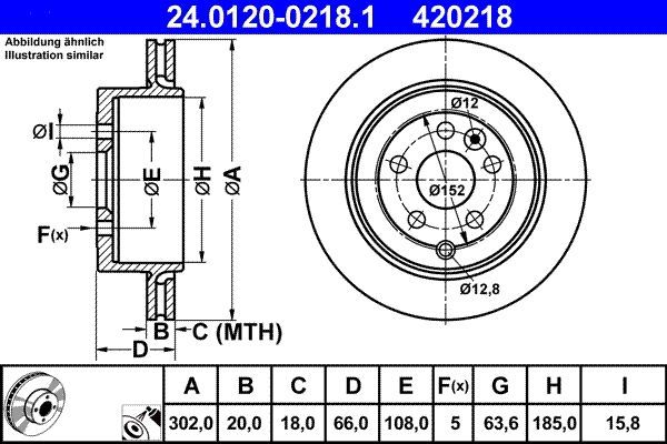 Brake Disc (24.0120-0218.1)