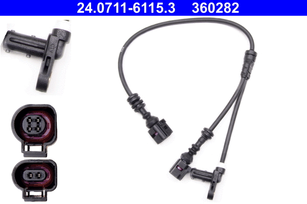 Sensor, wheel speed (24.0711-6115.3)