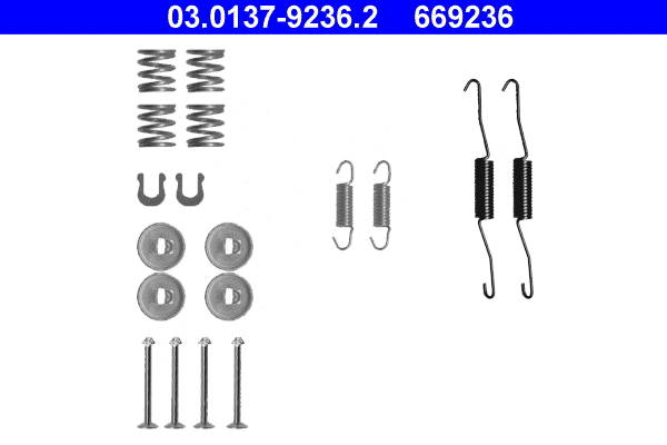 Accessory Kit, brake shoes (03.0137-9236.2)