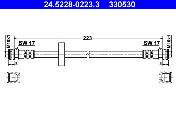 Brake Hose (24.5228-0223.3)