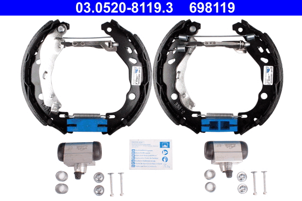 Brake Shoe Set (03.0520-8119.3)