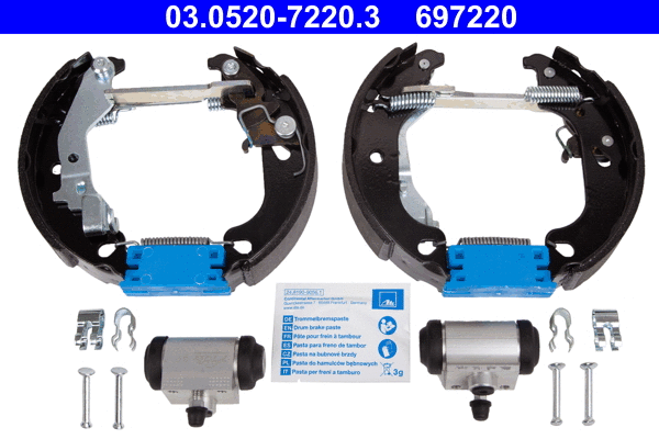 Brake Shoe Set (03.0520-7220.3)