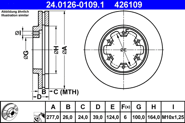 Brake Disc (24.0126-0109.1)