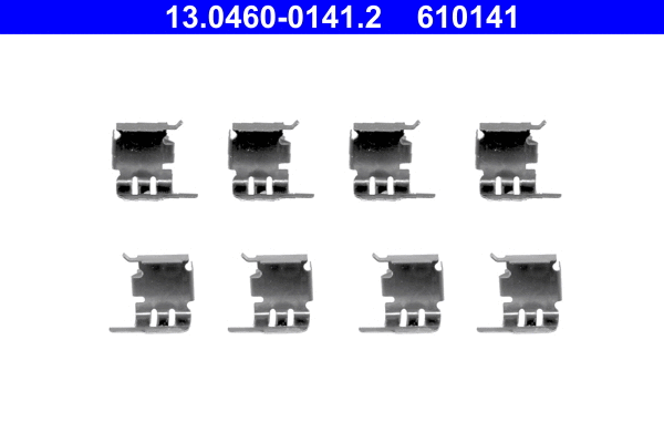 Accessory Kit, disc brake pad (13.0460-0141.2)