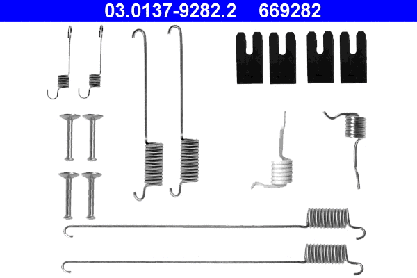 Accessory Kit, brake shoes (03.0137-9282.2)