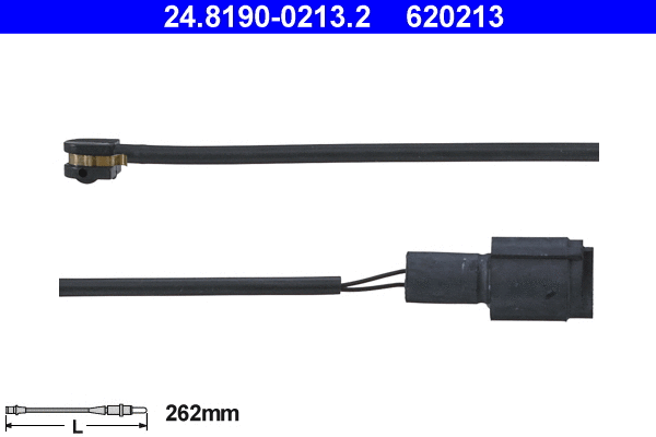 Warning Contact, brake pad wear (24.8190-0213.2)