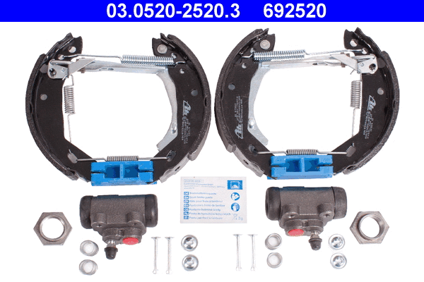 Brake Shoe Set (03.0520-2520.3)