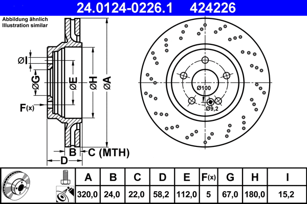 Brake Disc (24.0124-0226.1)