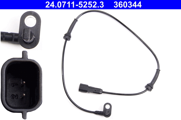 Sensor, wheel speed (24.0711-5252.3)