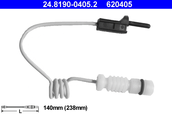 Warning Contact, brake pad wear (24.8190-0405.2)
