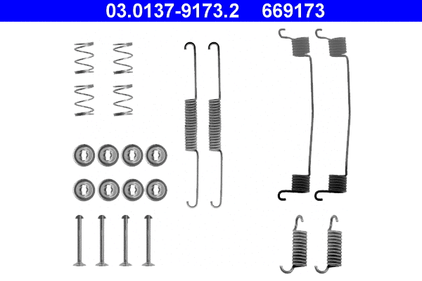 Accessory Kit, brake shoes (03.0137-9173.2)