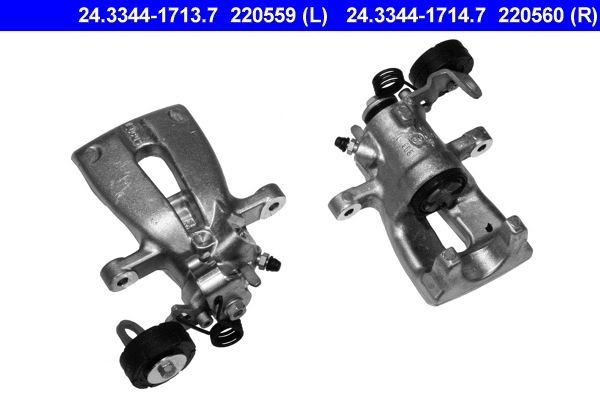 Brake Caliper (24.3344-1713.7)