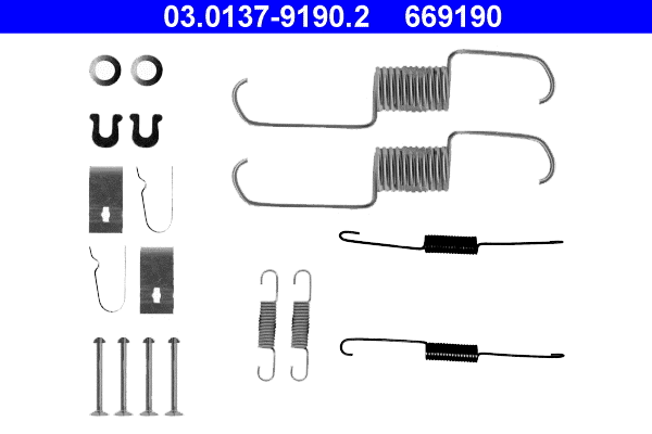 Accessory Kit, brake shoes (03.0137-9190.2)