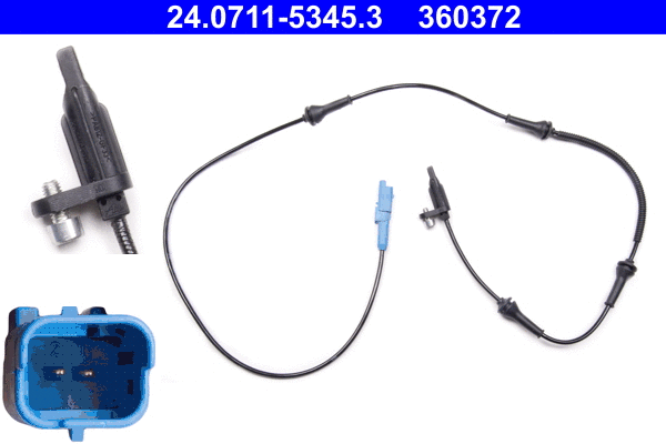 Sensor, wheel speed (24.0711-5345.3)