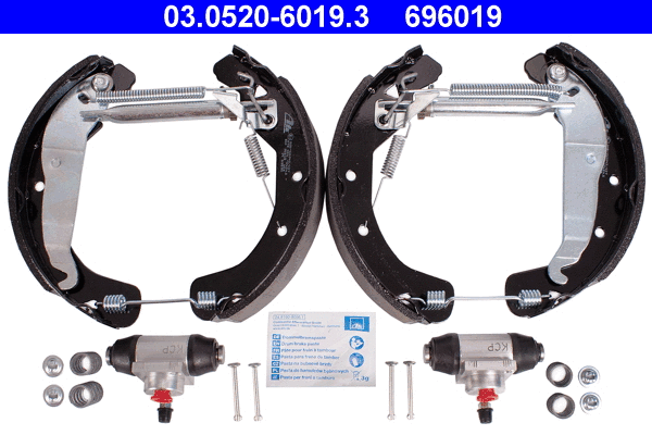 Brake Shoe Set (03.0520-6019.3)