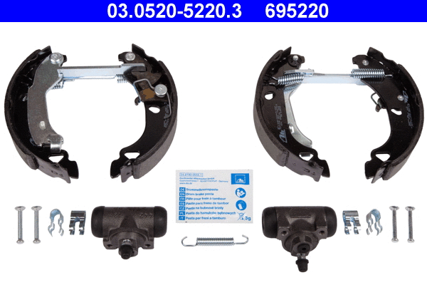 Brake Shoe Set (03.0520-5220.3)