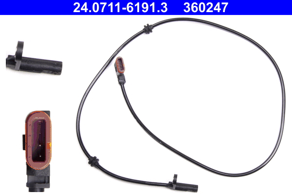 Sensor, wheel speed (24.0711-6191.3)