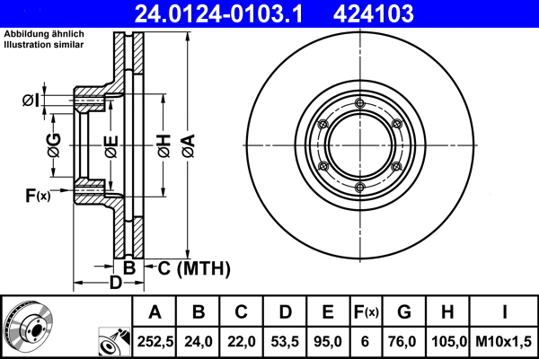 Brake Disc (24.0124-0103.1)