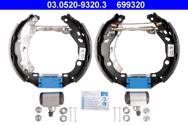 Brake Shoe Set (03.0520-9320.3)