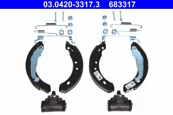 Brake Shoe Set (03.0420-3317.3)