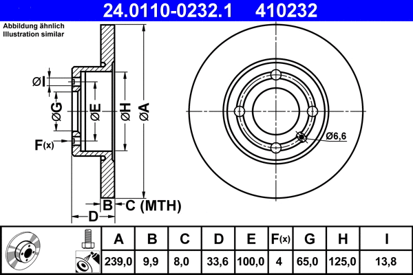 Brake Disc (24.0110-0232.1)