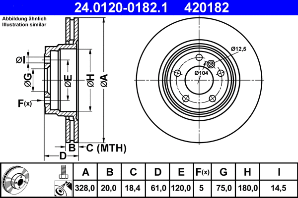 Brake Disc (24.0120-0182.1)