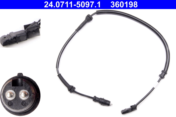 Sensor, wheel speed (24.0711-5097.1)
