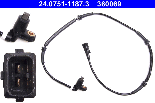 Sensor, wheel speed (24.0751-1187.3)