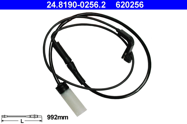 Warning Contact, brake pad wear (24.8190-0256.2)