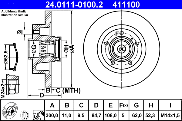Brake Disc (24.0111-0100.2)