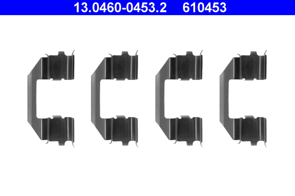 Accessory Kit, disc brake pad (13.0460-0453.2)