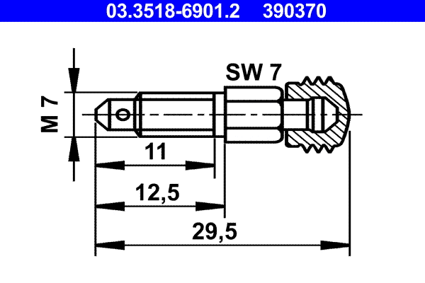 Breather Screw/Valve (03.3518-6901.2)