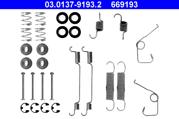 Accessory Kit, brake shoes (03.0137-9193.2)