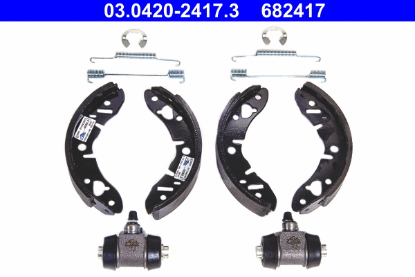Brake Shoe Set (03.0420-2417.3)